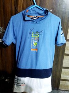 Cool Blue Graphic Tee