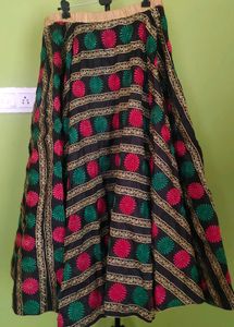 Ethnic Skirt Full Embroidery New With Tag