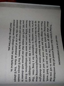 The Art of Not Overthinking