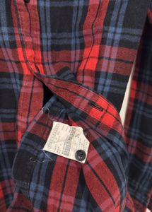 Esprit Red Plaid Flannel Shirt