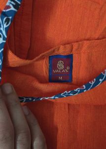 Combo Set of 2 Short Kurtis (Pink + Orange)