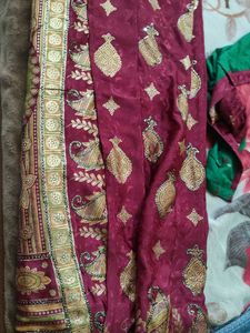 Embroidered Saree