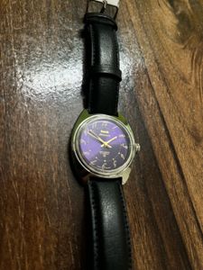 Vintage HMT Kohinoor Purple Dial Watch