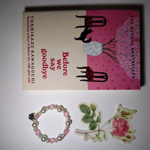 Collection of “Before We Say Goodbye” Book, Bracel