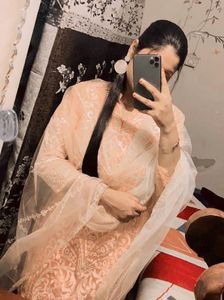 Pakistani dress, ready, mate, net Fabric