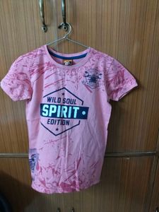 Men Tshirt Pink