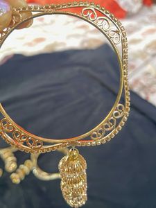 Gorgeous Gold Bangleswith Long Hangings