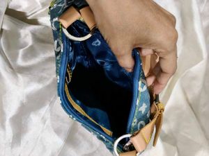 CK Denim Shoulder Bag