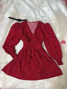 Red Polka Dress