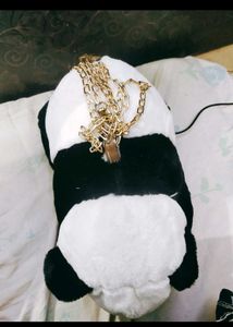 Panda Plush Bag with Chain