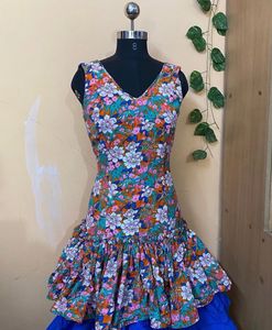 Floral Tiered Maxi Dress