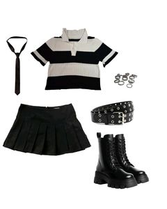 W&B Crop Top