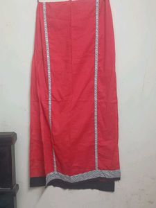 Brand W Red Ethnic duppata