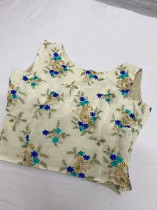 Blouse With Embroidery