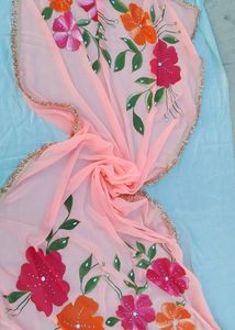 Beautiful Hand Penting Dupatta