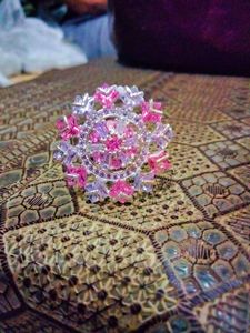 Cocktail Silver Ring