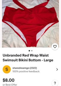 Red Bikini Bottom