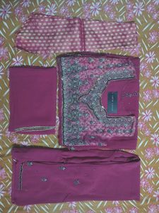 Heavy Embroidery Anarkali Suit