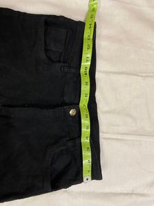 Jet Black Jeans In Size 28