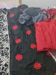 Elegant Embroidered Dress Material unstitched