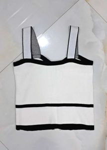 White Crop Top