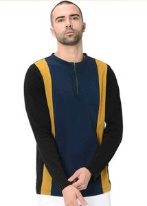Stylish Color Block T-Shirt