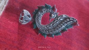Peacock Jhumka Earrings