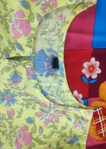 Floral Print Short Kurta