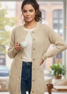 Elegant Knit Cardigan Sweater