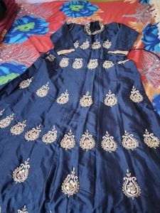 Kundan Work Gown