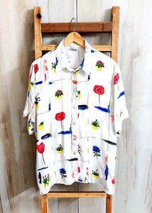 Offwhite Printed Shirt Size-42-44