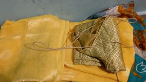 Saree With Stitched Blouse