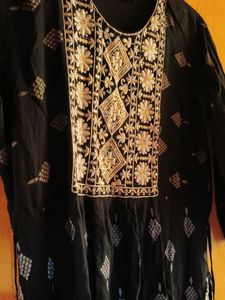 Elegant Embroidered Kurta
