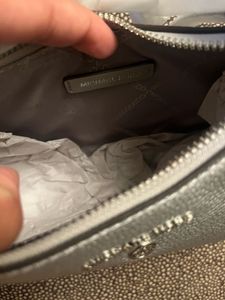 Authentic MK Silver Bag
