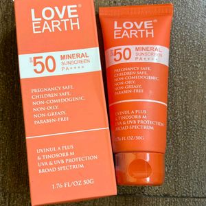 Sale! ✅ Mineral Suncreen From LOVE EARTH