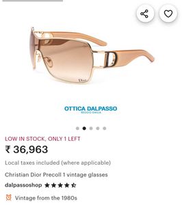 Vintage Christian Dior Sunglasses For Women