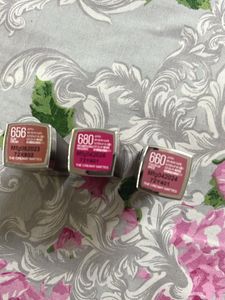Maybelline Creamy Mattes Lipsticks