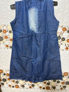 Denim middi +combo offer with free bies