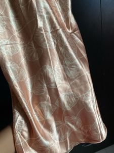 Blush Satin Lace Slip Dress