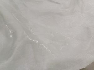 White Kurti Full Sleeves With Glittery Texture