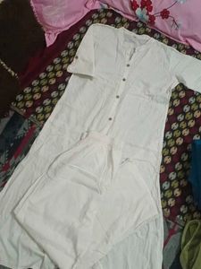 Elegant White Kurta Set