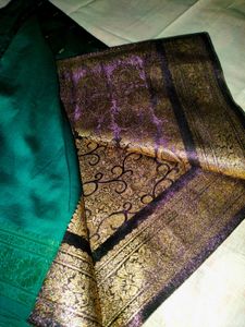 Elegant Green Saree