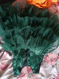 Green Sequin Party Dress