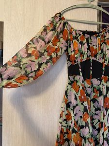 Corset fit Floral Print Mini Dress