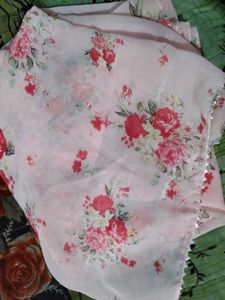 Floral Print Dupatta