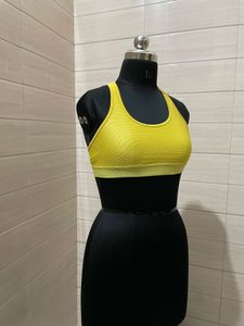 H&amp;M Imported Yellow Sports Bra