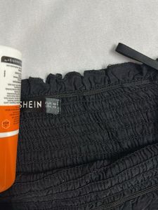 shein Black Tube Top