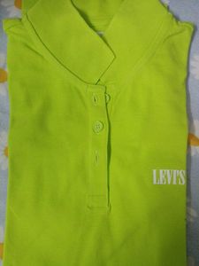 Levi's Green Polo Shirt