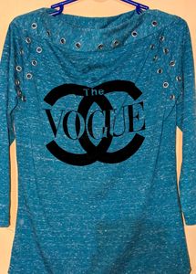 Women Solid Regular Sea Green Top