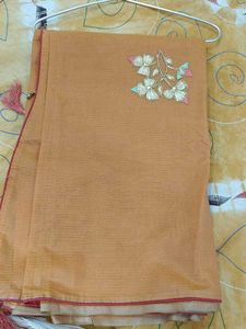 Gorgeous Golden Yellow Saree
